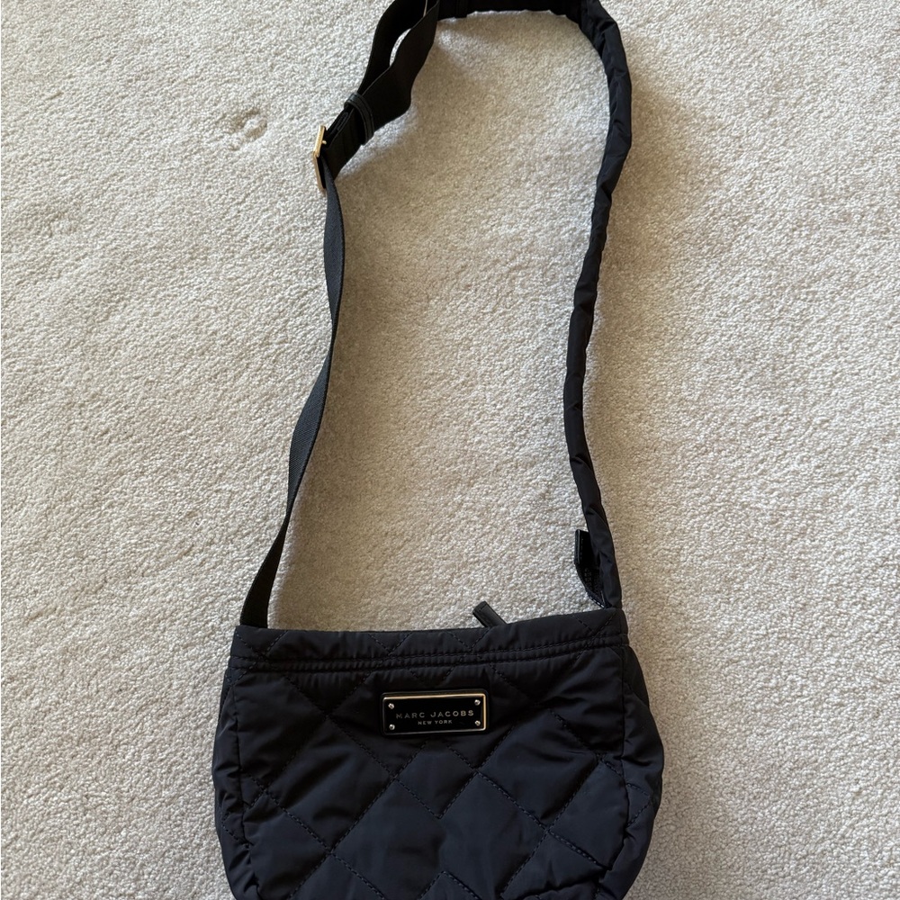 Marc Jacobs Quilted Black Crossbody Bag